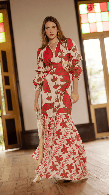 Vestido Largo Rosa - Mar a Mar Colombia